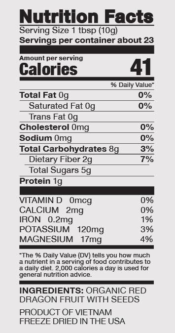 PitayaPlus Dragon Fruit Powder 4 oz