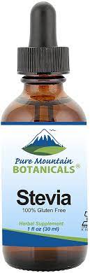 Pure Mountain Botanicals Organic Liquid Stevia