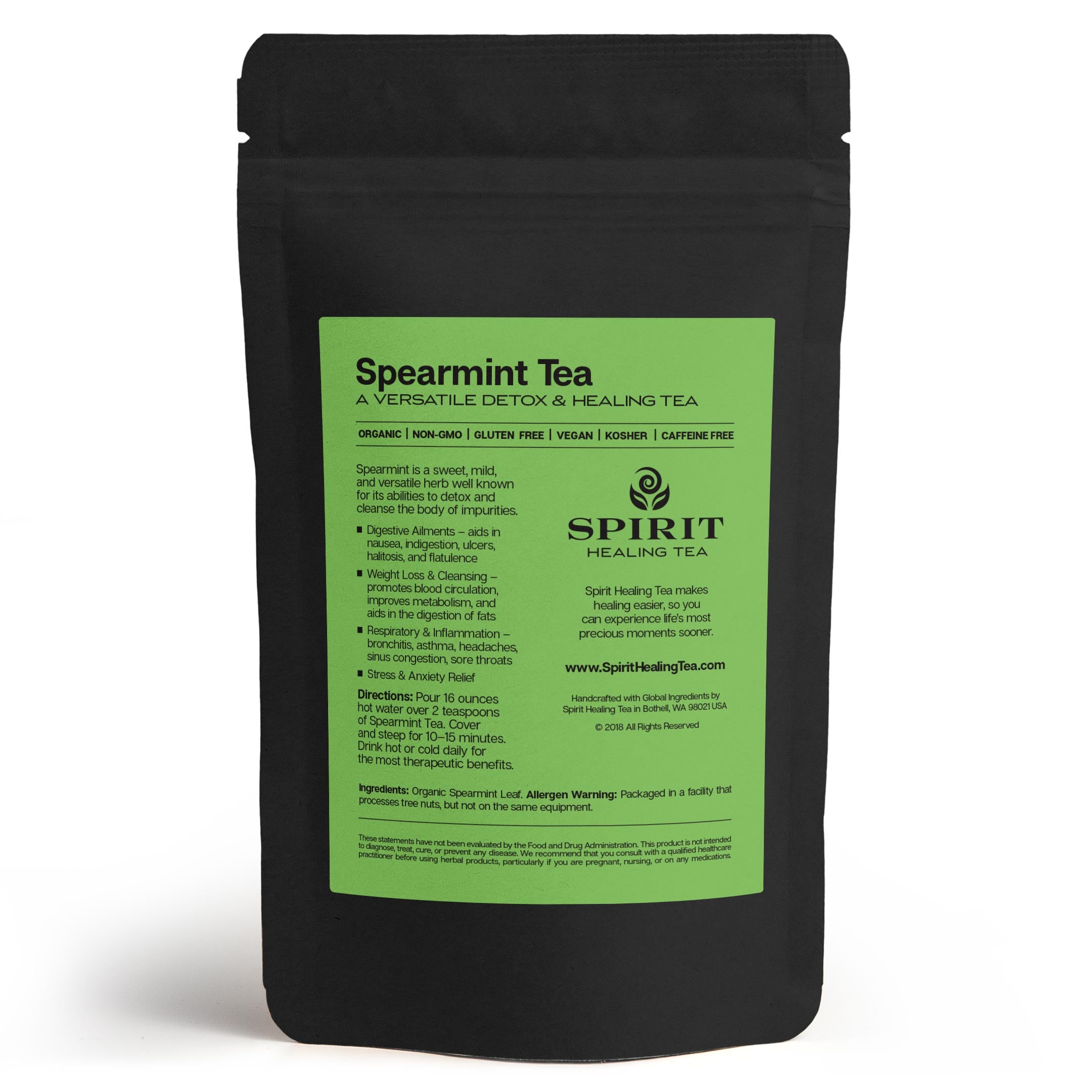 Spirit Healing Spearmint Tea