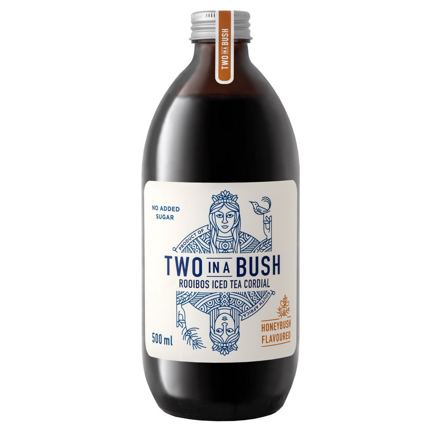 Two In A Bush Honeybush Iced Tea Cordial 500ml