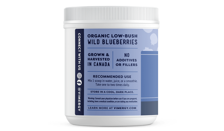 Vimergy Organic Wild Blueberry 250g