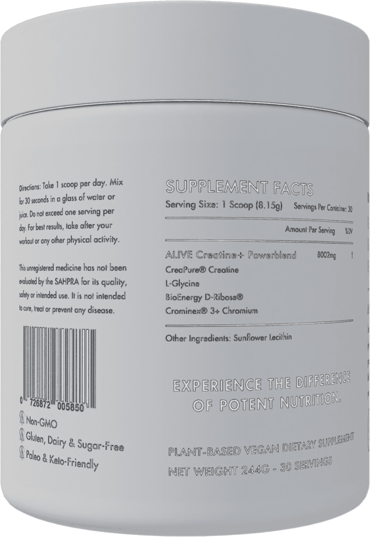 Back of bottle