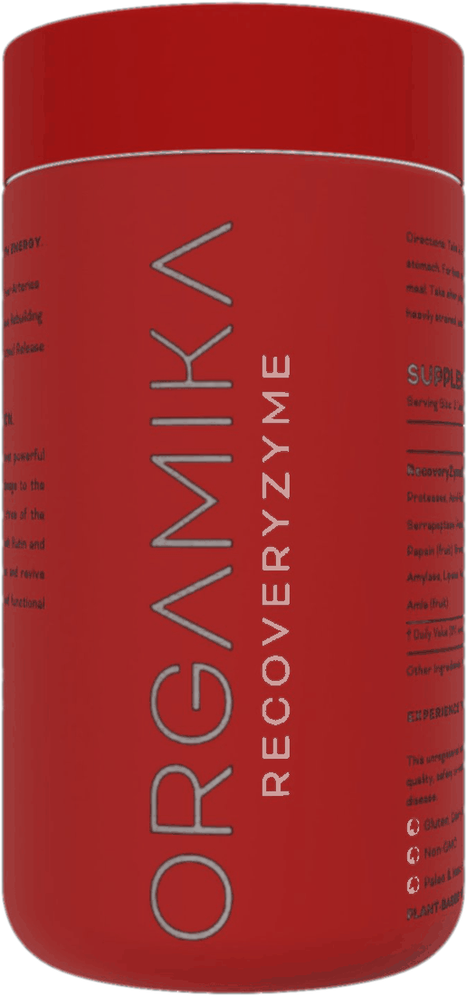 ORGAMIKA RecoveryZyme, 180 capsules